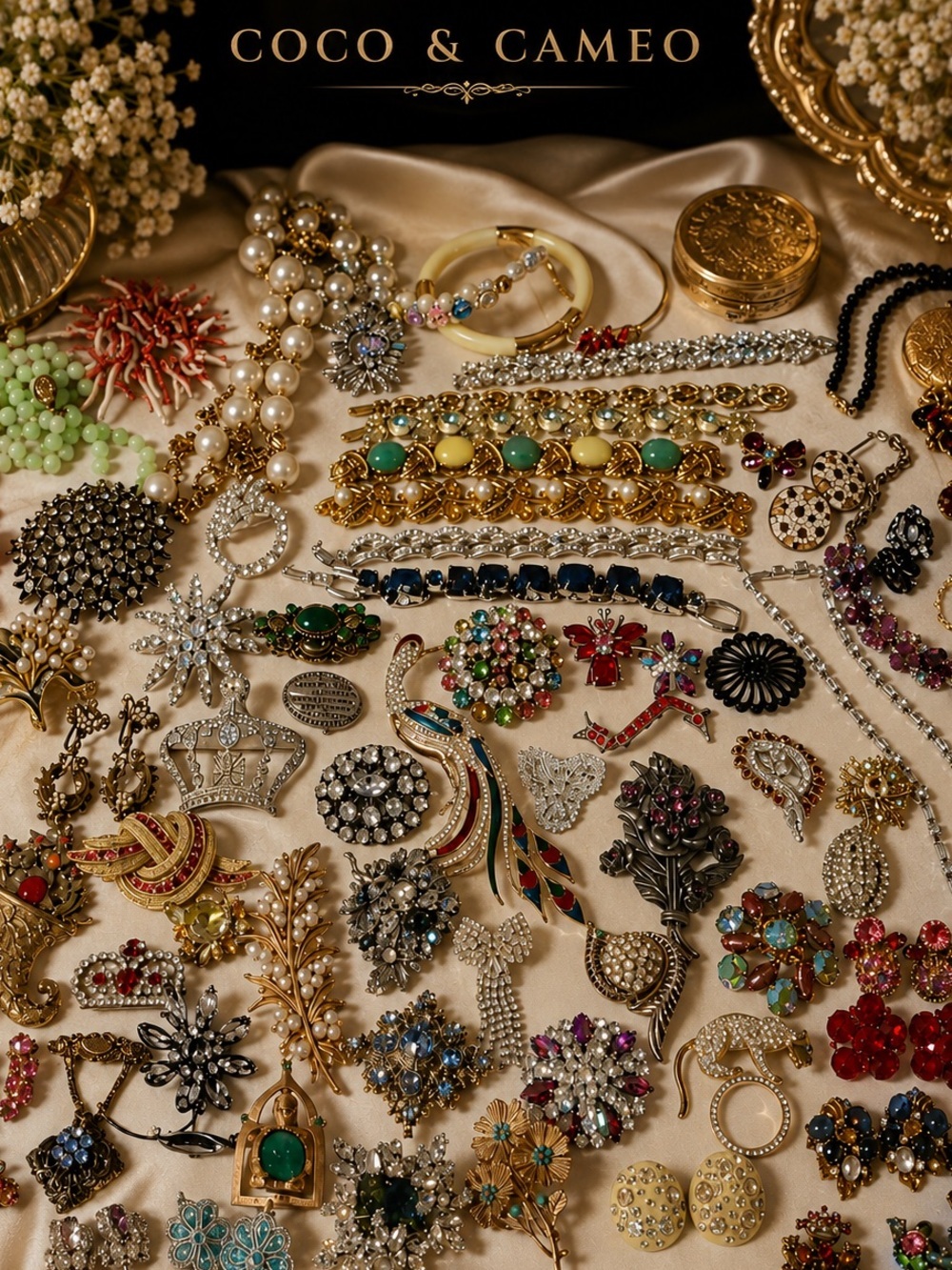 2 LB Bulk Jewelry Lot Curated + Organic Pull Vintage Modern Reseller Estate - Picture 8 of 13